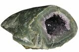 Wide, Purple Amethyst Geode - Uruguay #135343-1
